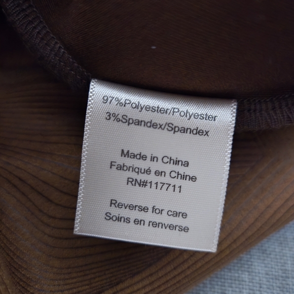 Paisley & Gray Mens Slim Fit Crewneck Sweater Brown Geometric Pattern Sz Medium - Picture 5 of 8